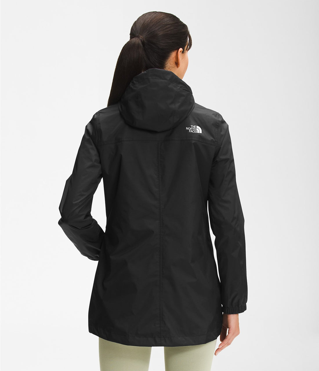 The North Face Womens Antora Parka Jacket Asphalt Grey L